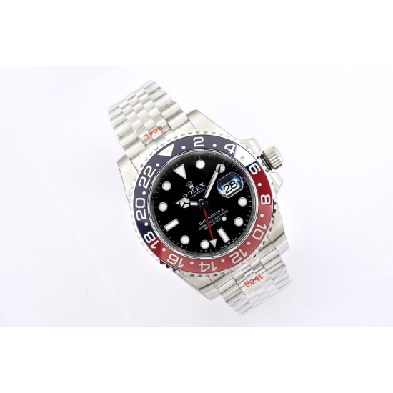 Rolex-GMT Master II 126710 Pepsi 40mm Jub SS/SS Red/Blue EWF V2 VR3285