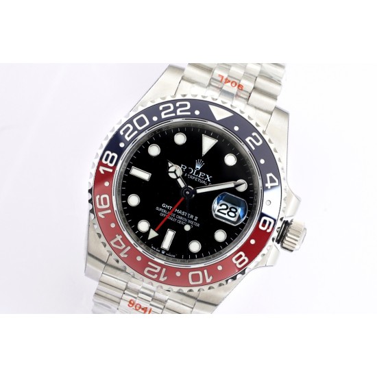 Rolex-GMT Master II 126710 Pepsi 40mm Jub SS/SS Red/Blue EWF V2 VR3285