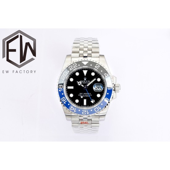 Rolex-GMT Master II 126710 Batgirl Jub 40mm Black/Blue EWF V2 VR3285