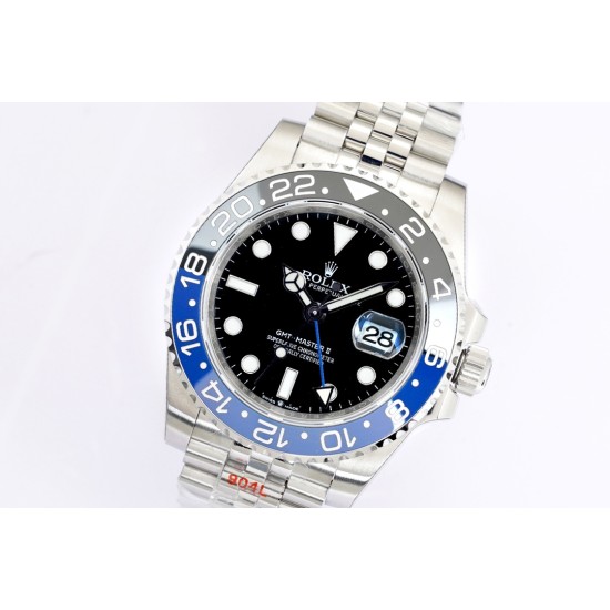 Rolex-GMT Master II 126710 Batgirl Jub 40mm Black/Blue EWF V2 VR3285