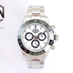 Rolex-Daytona 116500 904L SS/SS White/Stk EWF A7750