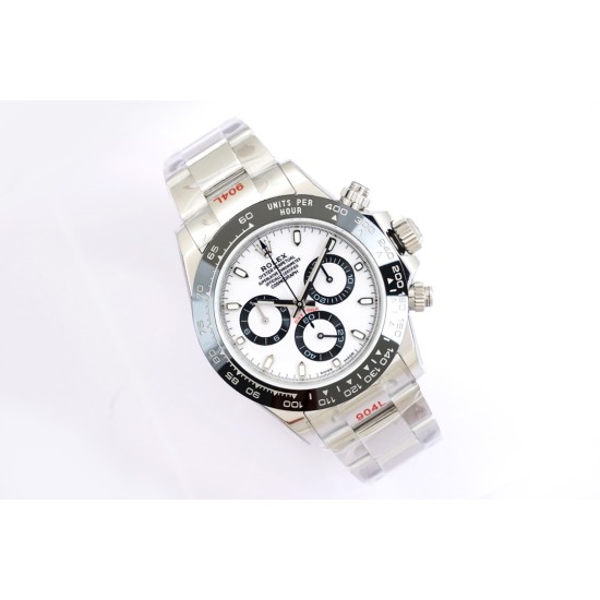 Rolex-Daytona 116500 904L SS/SS White/Stk EWF A7750