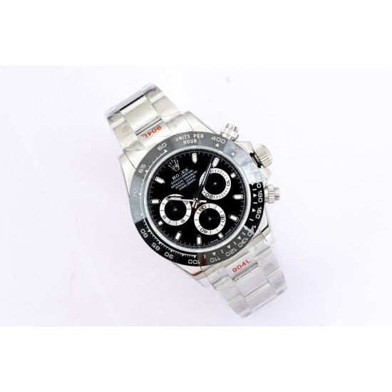 Rolex-Daytona 116500 904 SS/SS Black/Stk EWF Asia 7750