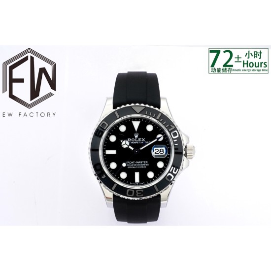 Rolex-Yacht-Master  226659 42mm 316L SS/RU Blk EWF A3235