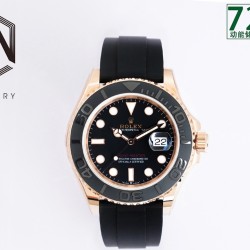 Rolex-Yacht-Master  126655 40mm RG/RU Blk EWF A3235
