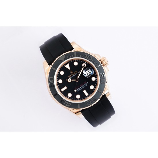 Rolex-Yacht-Master  126655 40mm RG/RU Blk EWF A3235