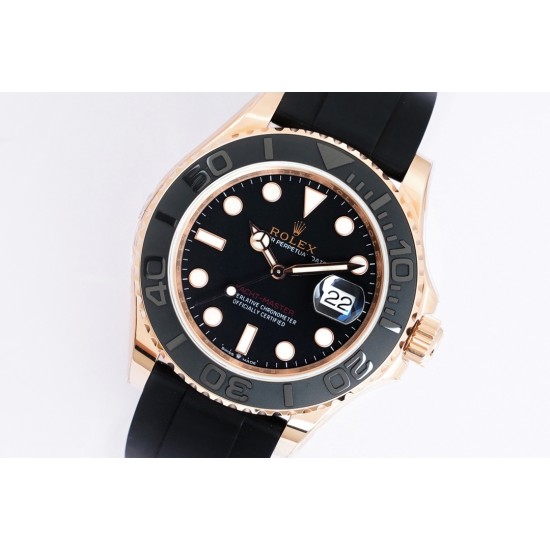 Rolex-Yacht-Master  126655 40mm RG/RU Blk EWF A3235