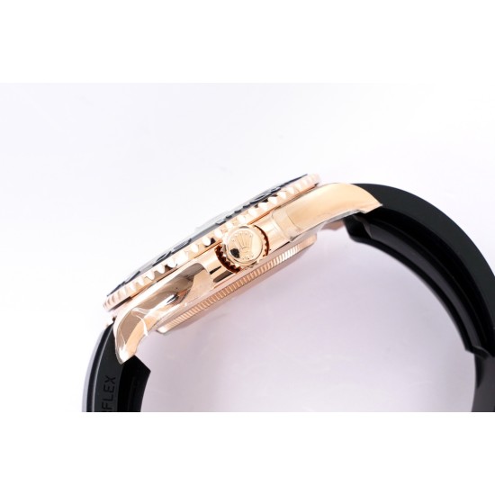 Rolex-Yacht-Master  126655 40mm RG/RU Blk EWF A3235