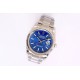 Rolex-Datejust 126233 36mm Oys SS/SS Textured Blue/STK  Dial EWF VR3235