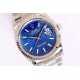 Rolex-Datejust 126233 36mm Oys SS/SS Textured Blue/STK  Dial EWF VR3235