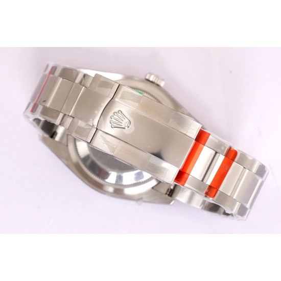 Rolex-Datejust 126233 36mm Oys SS/SS Textured Blue/STK  Dial EWF VR3235