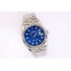 Rolex-Datejust 126233 36mm Jub SS/SS Textured Blue/STK Dial EWF VR3235