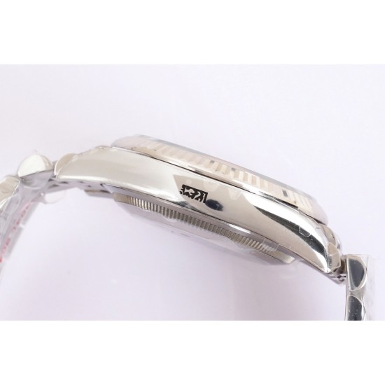 Rolex-Datejust 126233 36mm Jub SS/SS Textured Blue/STK Dial EWF VR3235