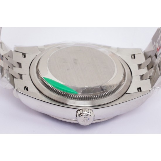 Rolex-Datejust 126233 36mm Jub SS/SS Textured Blue/STK Dial EWF VR3235