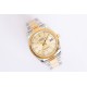 Rolex-Datejust 126233 36mm Oys YG/SS Gold/STK Textured Dial EWF VR3235