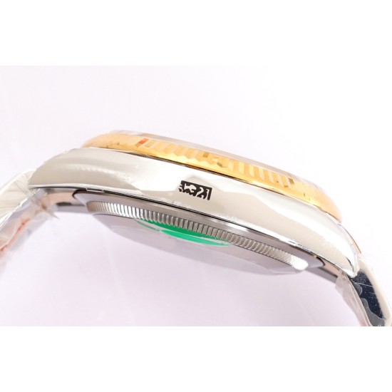 Rolex-Datejust 126233 36mm Oys YG/SS Gold/STK Textured Dial EWF VR3235