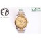 Rolex-Datejust 126233 36mm Jub YG/SS Gold/STK Textured Dial EWF VR3235