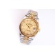 Rolex-Datejust 126233 36mm Jub YG/SS Gold/STK Textured Dial EWF VR3235
