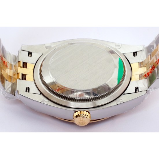 Rolex-Datejust 126233 36mm Jub YG/SS Gold/STK Textured Dial EWF VR3235