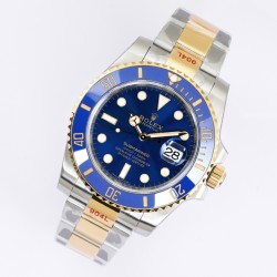 Rolex-Submariner 116613LB 40mm 904L YG/SS Blue Dial EWF VR3135