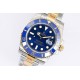 Rolex-Submariner 116613LB 40mm 904L YG/SS Blue Dial EWF VR3135