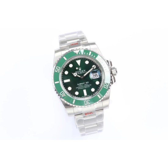 Rolex-Submariner 116610LV Hulk 40mm SS/SS Green Dial EWF VS3135