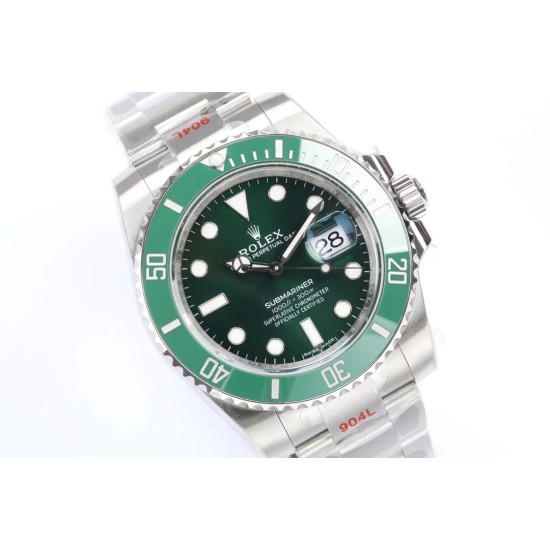 Rolex-Submariner 116610LV Hulk 40mm SS/SS Green Dial EWF VS3135