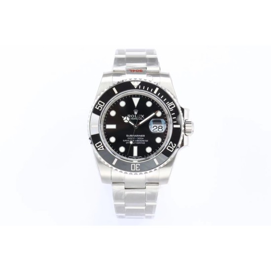 Rolex-Submariner 124060 904L SS/SS Black EWF Asia 3135