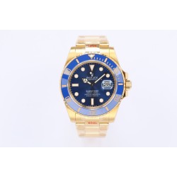 Rolex-Submariner 126618LB 904L YG/YG Blue EWF Asian 3235