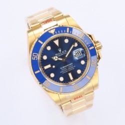 Rolex-Submariner 126618LB 904L YG/YG Blue EWF Asian 3235