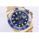 Rolex-Submariner 126618LB 904L YG/YG Blue EWF Asian 3235
