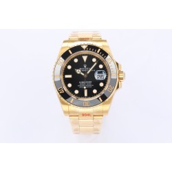 Rolex-Submariner 126618LN 41mm 904L YG/YG Blk EWF A3235