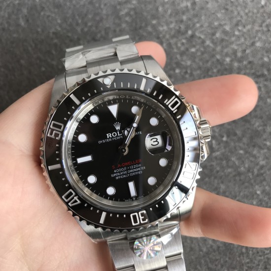 Rolex-Seadweller 126600 43mm SS/SS Single Red ARF V4 A2824