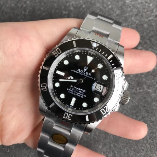 Rolex-Submariner 116610LN 904L SS/SS Black V11 Noob SA3135
