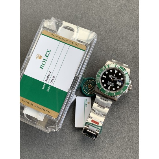 Rolex-Submariner 126610LV Starbucks 41mm SS/SS Black Dial VSF VS3235