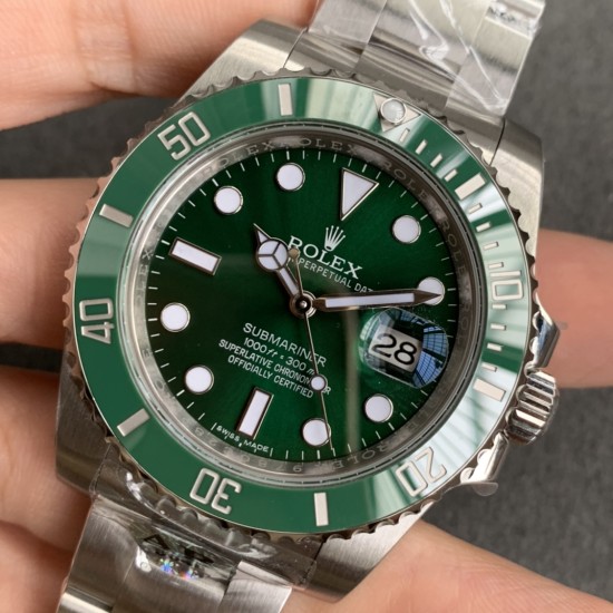 Rolex-Submariner 116610LV Hulk 40mm SS/SS Green Dial VSF VS3135
