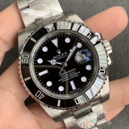 Rolex-Submariner 126610LN SS/SS Black Dial ARF VR3235