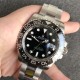 Rolex-GMT II Blk/Blk SS/SS Noob A3186 Hour Hand Adj