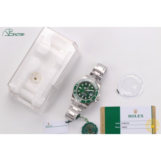 Rolex-Submariner 116610LV Hulk 40mm SS/SS Green Dial VSF VS3135
