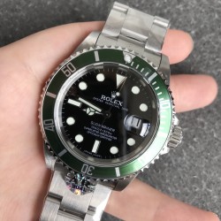 Rolex-Submariner 116610LV Hulk 40mm SS/SS Green Dial ARF VS3135