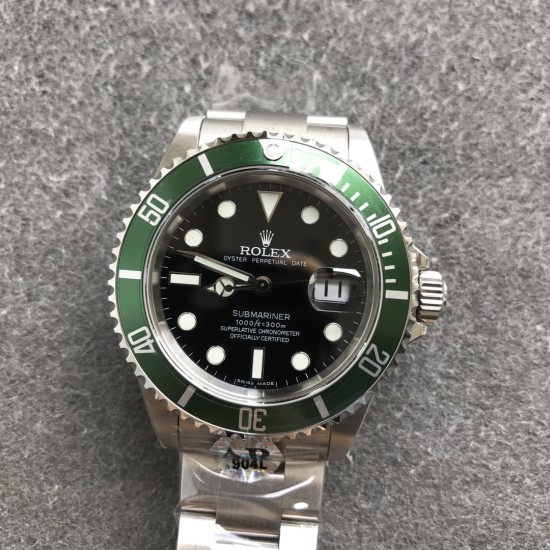 Rolex-Submariner 116610LV Hulk 40mm SS/SS Green Dial ARF VS3135