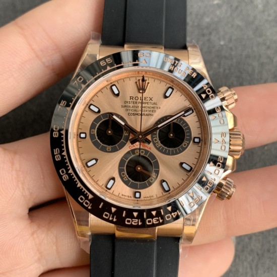 Rolex-Daytona 116515 40mm RG/RU RG/Black NOOB DD4130