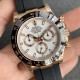 Rolex-Daytona 116515 40mm RG/RU White Dial NOOB SH4130 V3(Gain Weight)