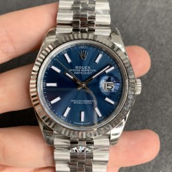 Rolex-Datejust 126334 41mm Jub 904L SS/SS Blue/Stk ARF VR3235