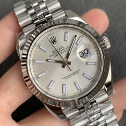 Rolex-Datejust 126334 41mm Jub 904L SS/SS Silver/Stk ARF VR3235