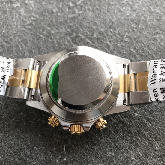 Rolex-Daytona 116503 40MM YG/SS Black/Dia BLSF DD4130