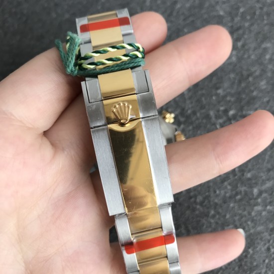 Rolex-Daytona 116503 40MM YG/SS Black/Dia BLSF DD4130