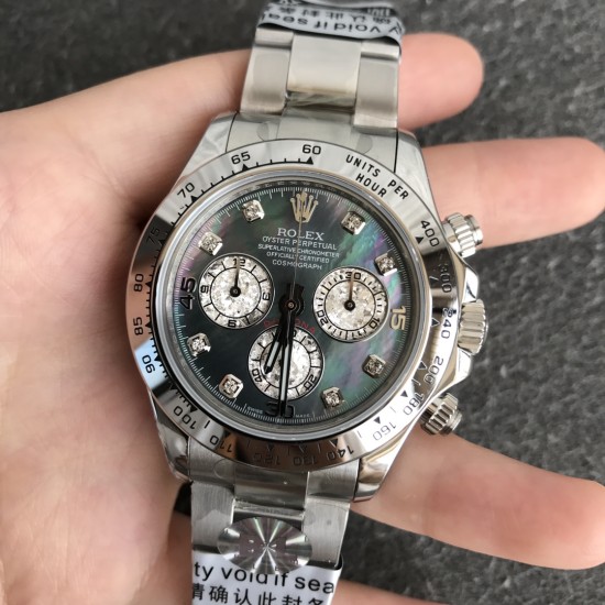 Rolex-Daytona 116503 40MM Oys SS/SS Green/Dia BLSF DD4130