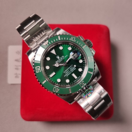 Rolex-Submariner 116610LV Hulk 40mm SS/SS Green Dial ARF VS3135