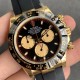 Rolex-Daytona 126518 40mm YG/RU Black/Stk NOOB SH4131 Super Clone